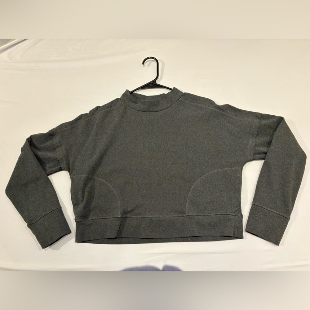 Zobha Charcoal Gray Top